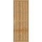 Ekena Millwork Framed Board-n-Batten Shutters, Rough Sawn Western Red Cedar, 26 7/8W x 74H, PR RBF06S26X074RWR - alternate 5